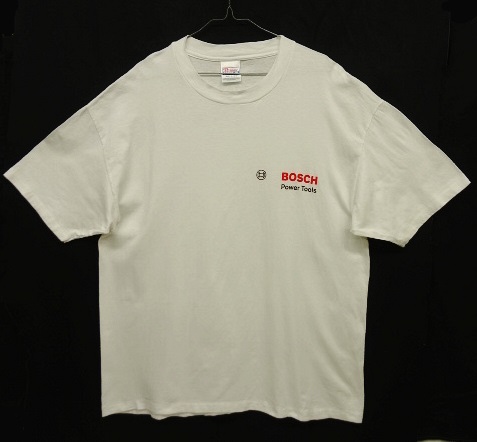 画像: BOSCH シングルステッチ 半袖 Tシャツ ホワイト (VINTAGE) 「T-Shirt」 入荷しました。