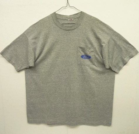 画像: FORD シングルステッチ 両面プリント ポケット付き Tシャツ ヘザーグレー (VINTAGE) 「T-Shirt」 入荷しました。