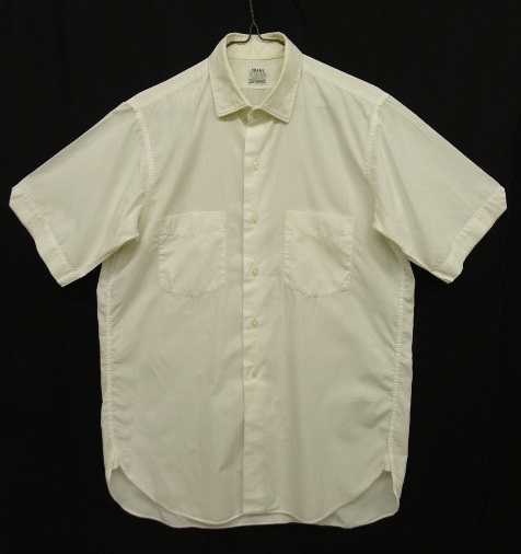画像: 60'S SEARS マチ付き 半袖 シャツ WHITE (VINTAGE) 「S/S Shirt」 入荷しました。