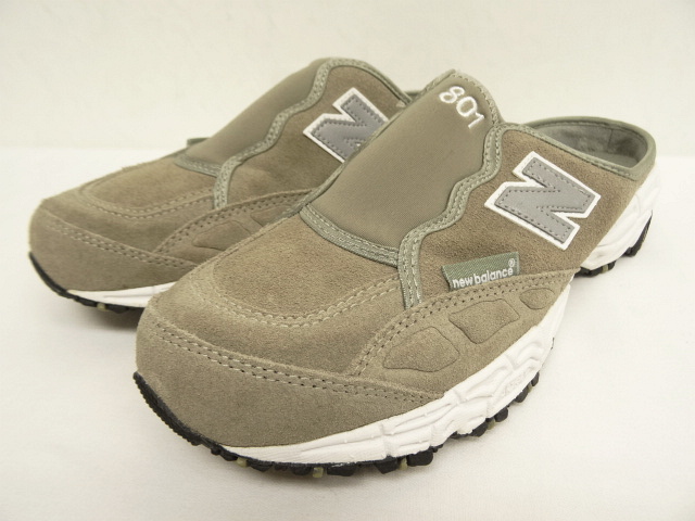 画像: NEW BALANCE 801 "ALL TERRAIN" スウェード スリッポン GREY (USED) 「Shoes」 入荷しました。
