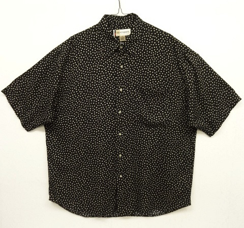 画像: RE UNION レーヨン 半袖シャツ ブラックベース ランダムドット柄 (VINTAGE) 「S/S Shirt」 入荷しました。