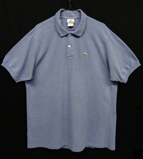 画像: 90'S CHEMISE LACOSTE ポロシャツ ブルーヘザー フランス製 (VINTAGE) 「S/S Polo」 入荷しました。