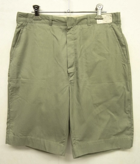 画像: 60'S IVY STYLE チノショーツ IDEALジップ ライトグリーン (DEADSTOCK) 「Shorts」 入荷しました。