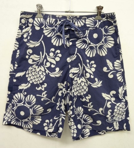 画像: 00'S PATAGONIA オーバルロゴ刺繍 ナイロン ボードショーツ ネイビー/ホワイト (VINTAGE) 「Shorts」 入荷しました。