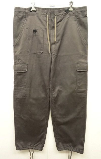 画像: 70'S デンマーク軍 M71 ドローコード付き カーゴパンツ 前期型 チャコール (VINTAGE) 「Bottoms」 入荷しました。