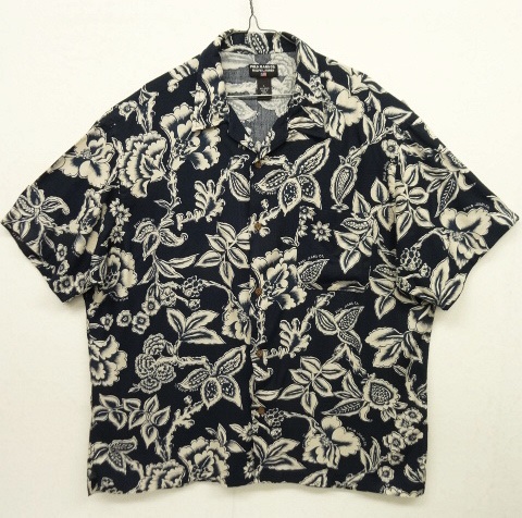 画像: POLO JEANS レーヨン 半袖 オープンカラーシャツ ネイビーベース (VINTAGE) 「S/S Shirt」 入荷しました。