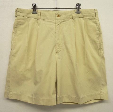 画像: BILLS KHAKIS "M2PS" ツープリーツ チノショーツ ライトベージュ USA製 (USED) 「Shorts」 入荷しました。
