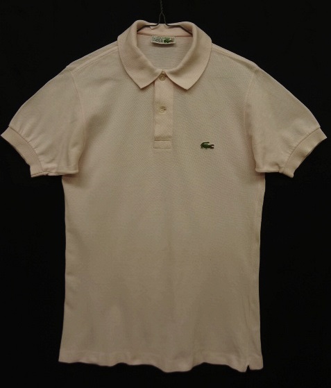 画像: 70'S CHEMISE LACOSTE ポロシャツ ライトピンク フランス製 (VINTAGE) 「S/S Polo」 入荷しました。