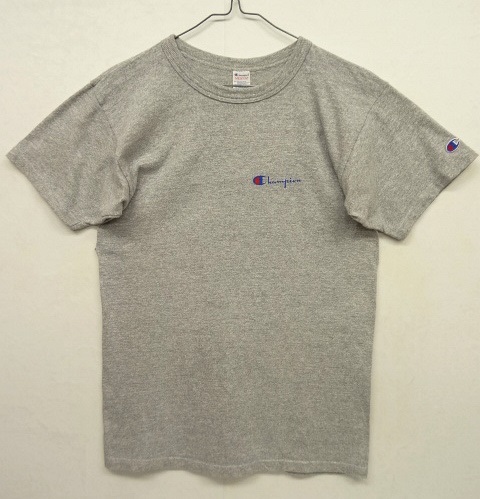 画像: 80'S CHAMPION トリコタグ 88/12 Tシャツ 杢グレー USA製 (VINTAGE) 「T-Shirt」 入荷しました。