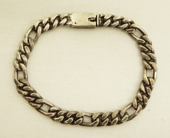 画像: バックル式 チェーンブレスレット シルバー (VINTAGE) 「Accessorie」 入荷しました。