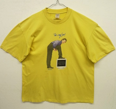 画像: 80'S SONY "THIS IS MY SONY!" 半袖 Tシャツ ノルウェイ製 (VINTAGE) 「T-Shirt」 入荷しました。