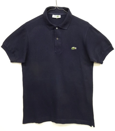 画像: 70'S CHEMISE LACOSTE ポロシャツ ネイビー フランス製 (VINTAGE) 「S/S Polo」 入荷しました。