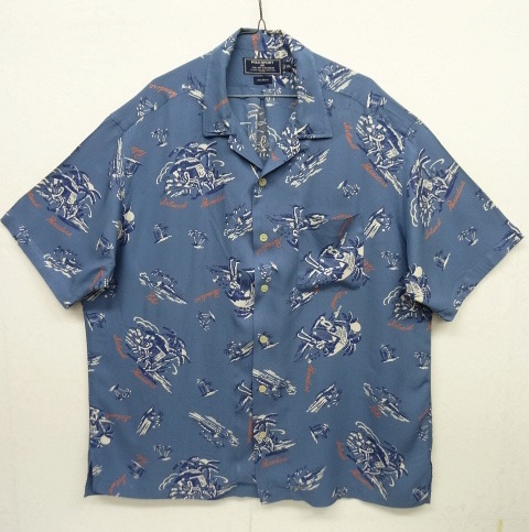 画像: 90'S POLO SPORT レーヨン 半袖 オープンカラー アロハシャツ (VINTAGE) 「S/S Shirt」 入荷しました。