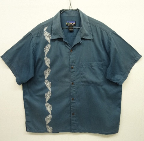 画像: 01'S PATALOHA サーフプリント 半袖 オープンカラーシャツ ブルー ポルトガル製 (VINTAGE) 「S/S Shirt」 入荷しました。
