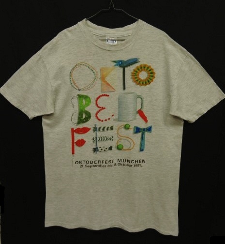 画像: 90'S OCTOBER FEST シングルステッチ フェスティバル Tシャツ USA製 (VINTAGE) 「T-Shirt」 入荷しました。
