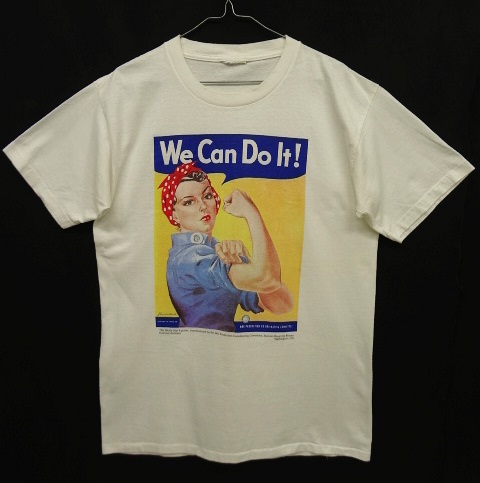 画像: 90'S J.HOWARD MILLER "WE CAN DO IT!" シングルステッチ 半袖 Tシャツ USA製 (VINTAGE) 「T-Shirt」 入荷しました。
