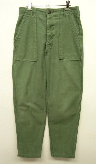 画像: 60'S アメリカ軍 US ARMY "OG107" コットンサテン ベイカーパンツ (VINTAGE) 「Bottoms」 入荷しました。