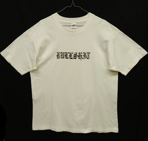 画像: 90'S BULLSHIT オールドイングリッシュ シングルステッチ 半袖 Tシャツ USA製 (VINTAGE) 「T-Shirt」 入荷しました。