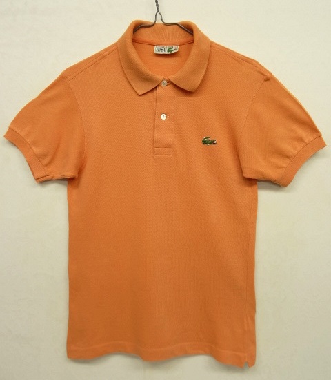 画像: 70'S CHEMISE LACOSTE ポロシャツ オレンジ フランス製 (VINTAGE) 「S/S Polo」 入荷しました。