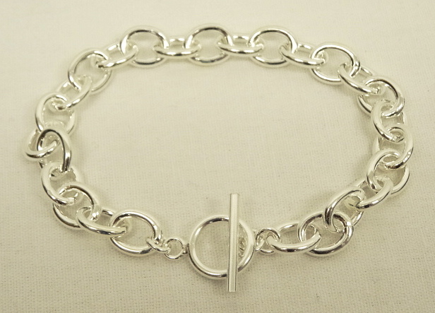 画像: Tバー チェーンブレスレット "SILVER 925製" シルバー (NEW) 「Accessorie」 入荷しました。