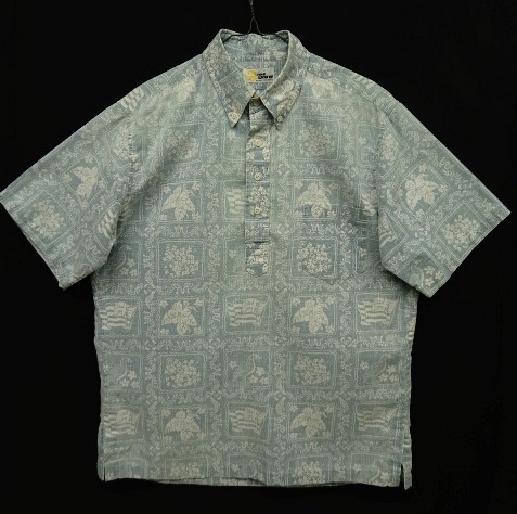 画像: 00'S REYN SPOONER "LAHAINA SAILOR" ヌードタグ コットン アロハシャツ (VINTAGE) 「S/S Shirt」 入荷しました。