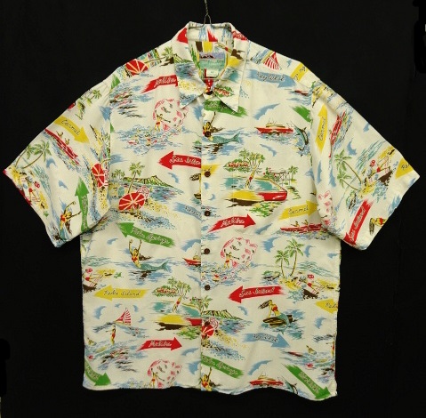 画像: 80'S REYN SPOONER ダイヤモンドヘッドタグ レーヨン アロハシャツ ハワイ製 (VINTAGE) 「S/S Shirt」 入荷しました。