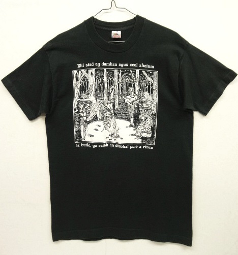 画像: 90'S UNKNOWN シングルステッチ 半袖 Tシャツ ブラック USA製 (VINTAGE) 「T-Shirt」 入荷しました。