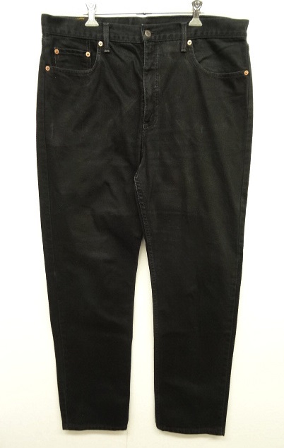 画像: 90'S EURO LEVIS 615 デニム BLACK ベルギー製 W38L32 (VINTAGE) 「Bottoms」 入荷しました。