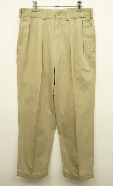 画像: BILLS KHAKIS "M1P" ツープリーツ チノパンツ TALONジップ ベージュ USA製 (NEW) 「Bottoms」 入荷しました。