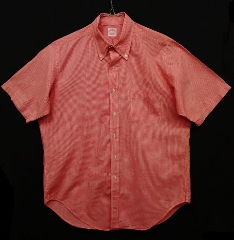 画像: 80'S BROOKS BROTHERS ブロード 半袖 BDシャツ ギンガムチェック USA製 (VINTAGE) 「S/S Shirt」 入荷しました。