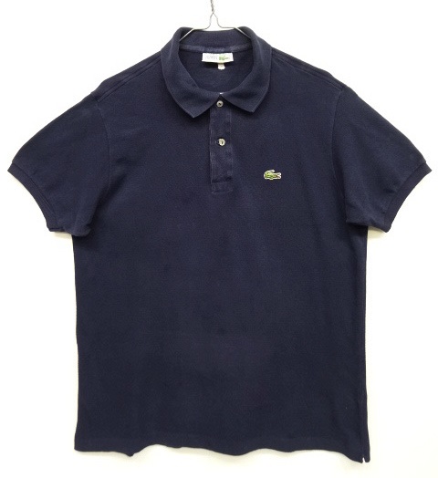 画像: 70'S CHEMISE LACOSTE ポロシャツ ネイビー フランス製 (VINTAGE) 「S/S Polo」 入荷しました。