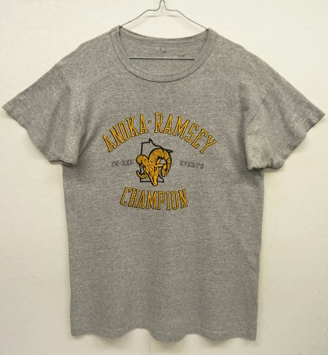 画像: 80'S CHAMPION トリコタグ 88/12 Tシャツ 杢グレー USA製 (VINTAGE) 「T-Shirt」 入荷しました。