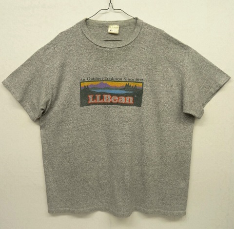 画像: 80'S LL Bean x CHAMPION 88/12 半袖 Tシャツ 杢グレー USA製 (VINTAGE) 「T-Shirt」 入荷しました。
