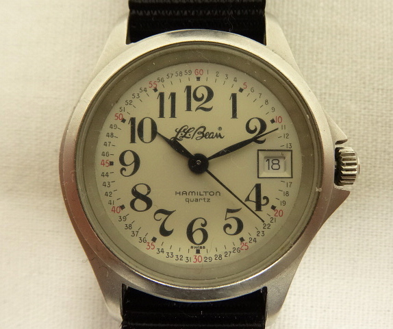 画像: LL Bean x HAMILTON カレンダー付 フィールドウォッチ 時計 (VINTAGE) 「Accessorie」 入荷しました。