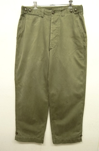 画像: 40'S アメリカ軍 US ARMY M-43 フィールドパンツ (VINTAGE) 「Bottoms」 入荷しました。