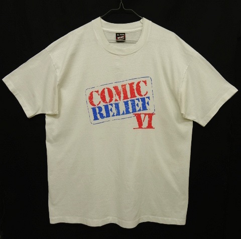 画像: 90'S COMIC RELIEF VI シングルステッチ 両面プリント 半袖 Tシャツ USA製 (VINTAGE) 「T-Shirt」 入荷しました。