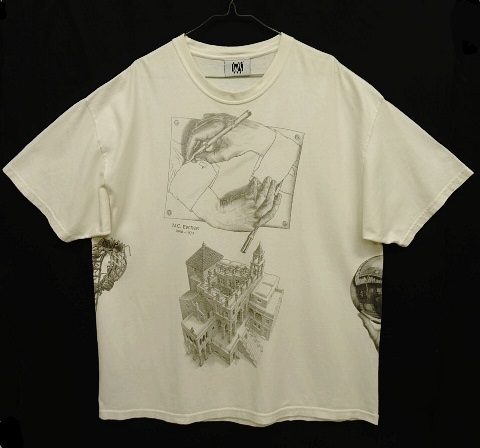 画像: 90'S M.C.ESCHER 半袖 Tシャツ コピーライト付き WESTSIDEボディ (VINTAGE) 「T-Shirt」 入荷しました。