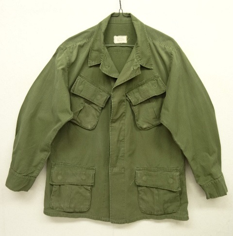 画像: 70'S アメリカ軍 US ARMY "JUNGLE FATIGUE 4th" リップストップ ファティーグジャケット M-R (VINTAGE) 「Jacket」 入荷しました。