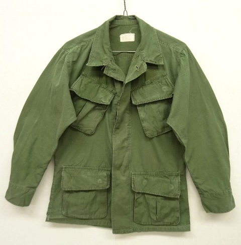 画像: 70'S アメリカ軍 US ARMY "JUNGLE FATIGUE 4th" リップストップ ファティーグジャケット XS-SHORT (VINTAGE) 「Jacket」 入荷しました。