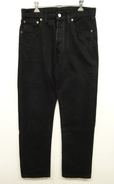 画像: 90'S EURO LEVIS 501 デニム BLACK UK製 W33L32 (VINTAGE) 「Bottoms」 入荷しました。