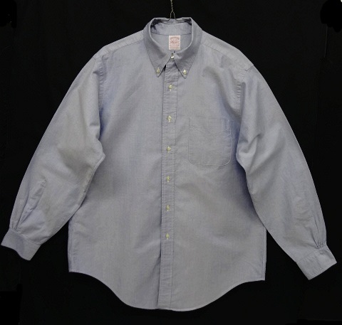 画像: 90'S BROOKS BROTHERS オックスフォード BDシャツ ブルー USA製 (VINTAGE) 「L/S Shirt」 入荷しました。