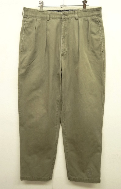 画像: 90'S RALPH LAUREN "ANDREW PANT" ツープリーツ チノパンツ KHAKI (VINTAGE) 「Bottoms」 入荷しました。