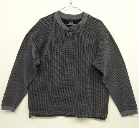画像: 90'S GRAMICCI ワンボタンヘンリーネック ワッフルシャツ USA製 (VINTAGE) 「T-Shirt」 入荷しました。