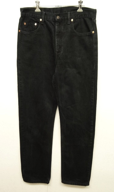 画像: 90'S EURO LEVIS 615 デニム BLACK ハンガリー製 W33L32 (VINTAGE) 「Bottoms」 入荷しました。