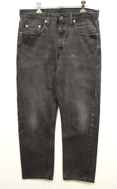 画像: 90'S EURO LEVIS 615 デニム BLACK ハンガリー製 W34L32 (VINTAGE) 「Bottoms」 入荷しました。
