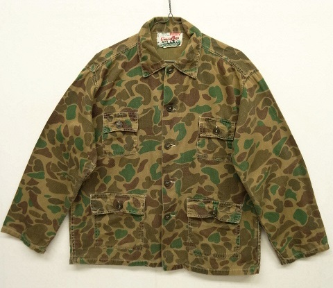画像: WORLD FAMOUS コットンキャンバス カバーオール ハンターカモ (VINTAGE) 「Jacket」 入荷しました。