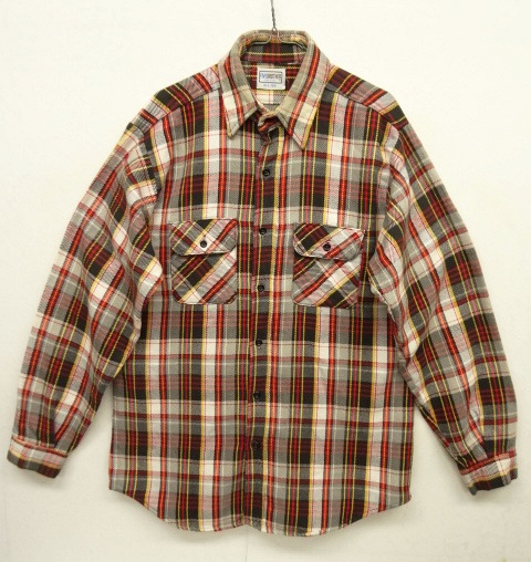 画像: 80'S FIVE BROTHER 長袖 フランネルシャツ チェック柄 USA製 (VINTAGE) 「L/S Shirt」 入荷しました。