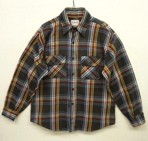 画像: 80'S FIVE BROTHER 長袖 フランネルシャツ チェック柄 USA製 (VINTAGE) 「L/S Shirt」 入荷しました。