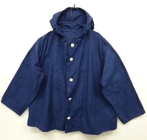 画像: ユーロワーク フルボタン コットンパーカー NAVY (VINTAGE) 「Jacket」 入荷しました。