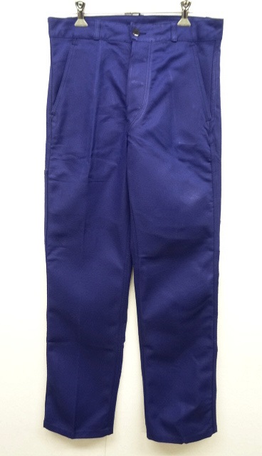 画像: フレンチワーク コットン ワークパンツ BLUE (DEADSTOCK) 「Bottoms」 入荷しました。